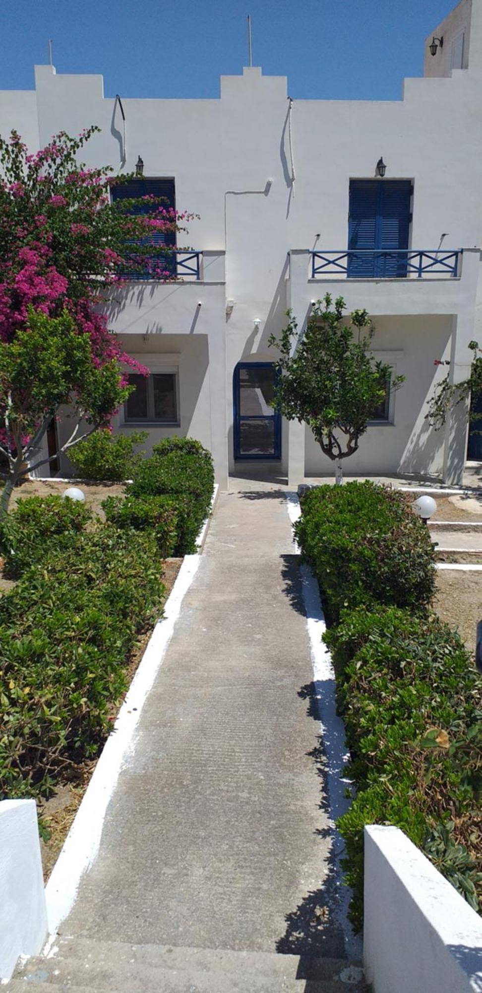 White And Blue,Finikas Syros Apartman Vissa Kültér fotó