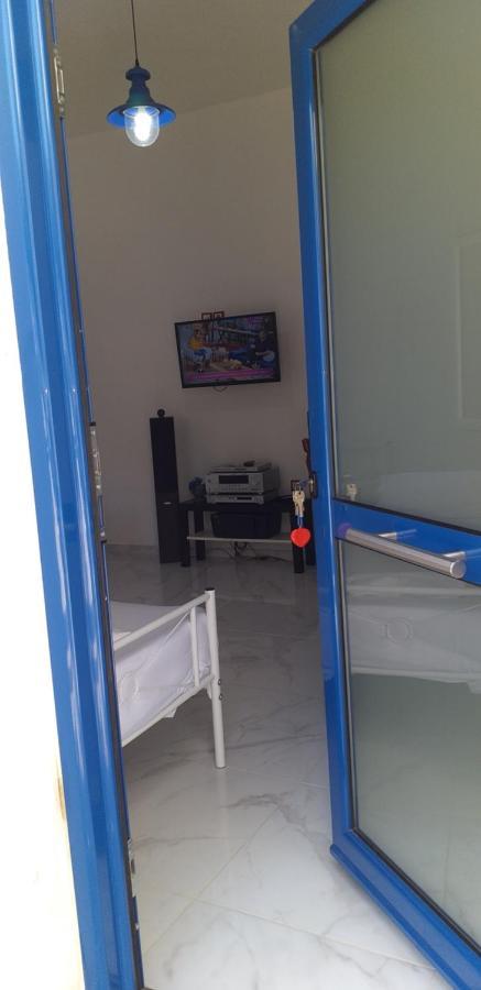 White And Blue,Finikas Syros Apartman Vissa Kültér fotó